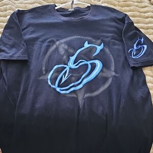 SICKBOY! Black Blue SICKER Than MOST T-Shirt. 2XL